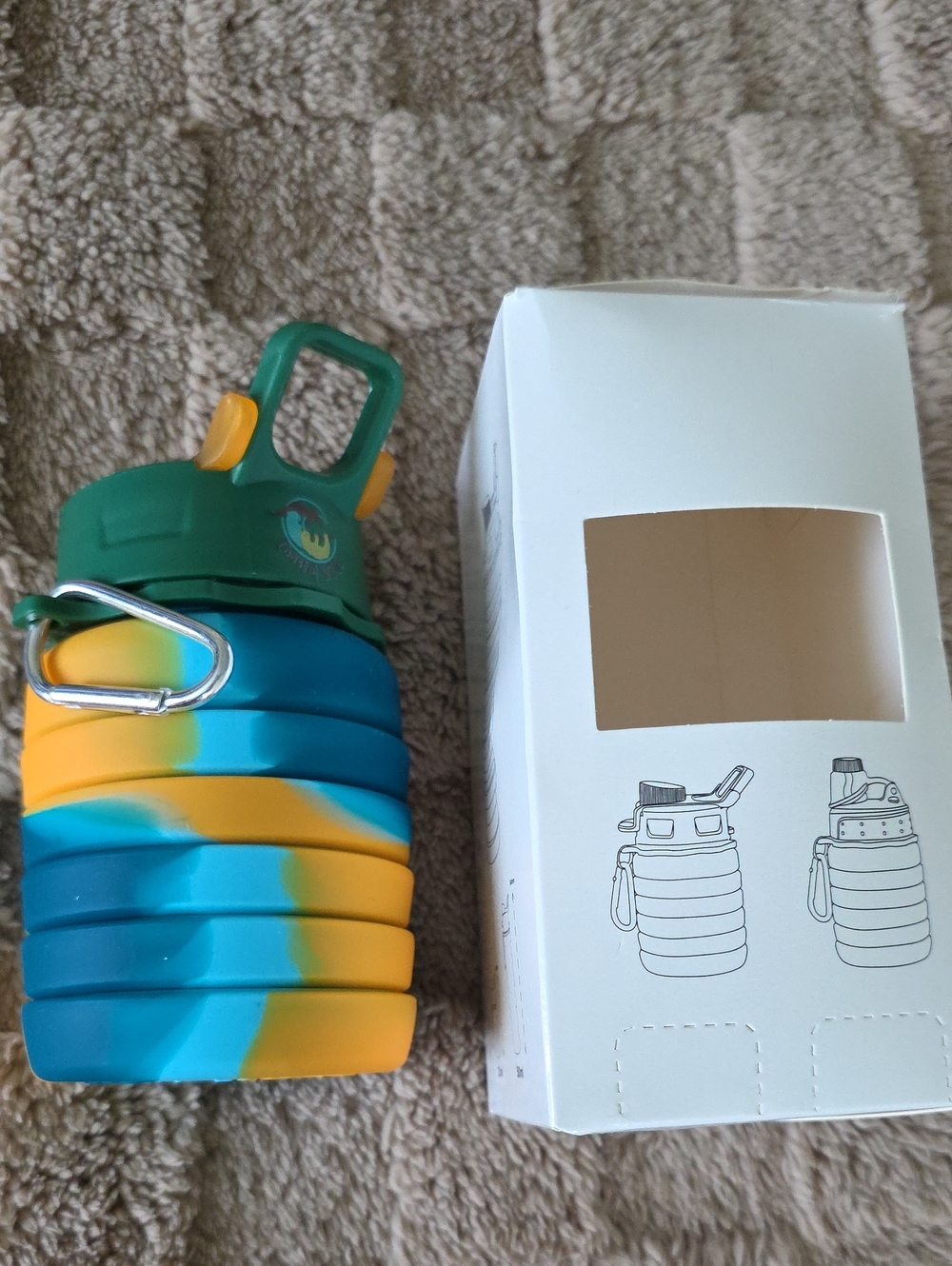 Silicone Collapsible Cup with Polypropylene Lid